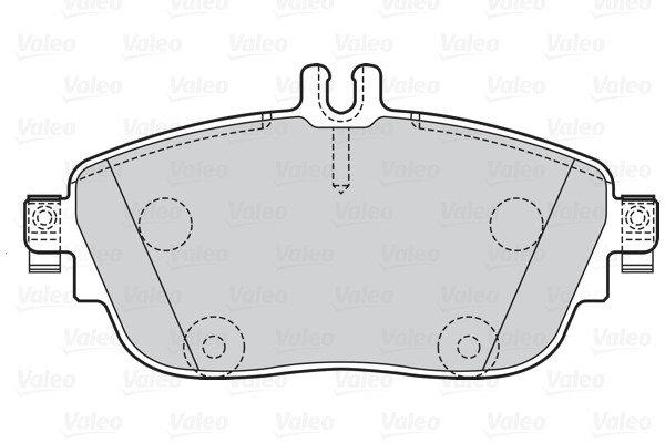 VALEO 302210 Kit pastiglie freno, Freno a disco