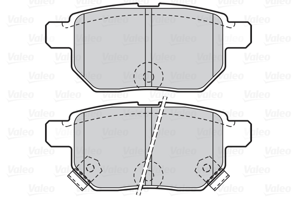 VALEO 302085 Kit pastiglie...