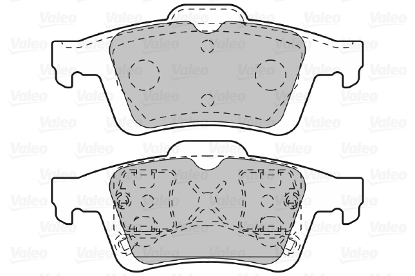 VALEO 601005 Kit pastiglie...