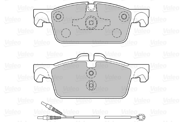 VALEO 601289 Kit pastiglie freno, Freno a disco-Kit pastiglie freno, Freno a disco-Ricambi Euro