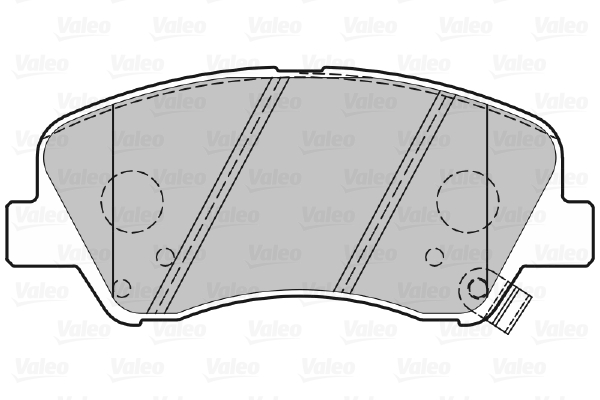 VALEO 601300 Kit pastiglie freno, Freno a disco-Kit pastiglie freno, Freno a disco-Ricambi Euro