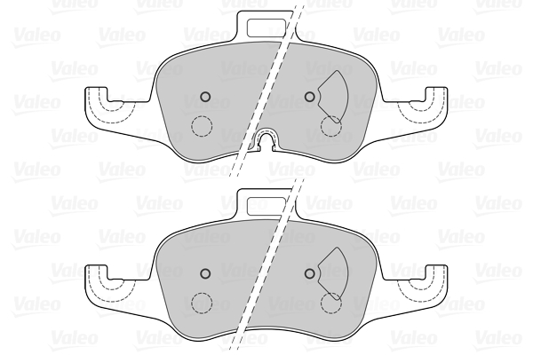 VALEO 601506 Kit pastiglie freno, Freno a disco-Kit pastiglie freno, Freno a disco-Ricambi Euro