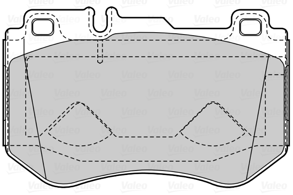 VALEO 601512 Kit pastiglie...