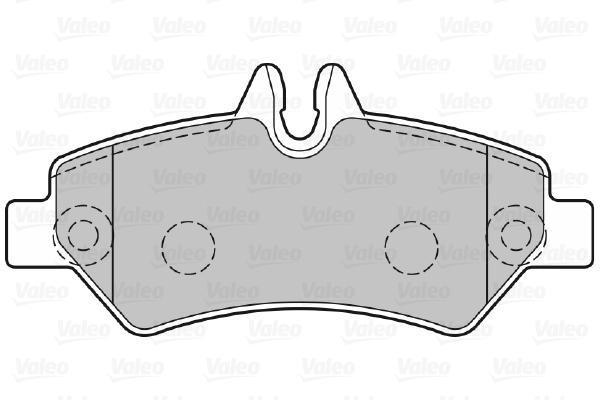 VALEO 301728 Kit pastiglie...