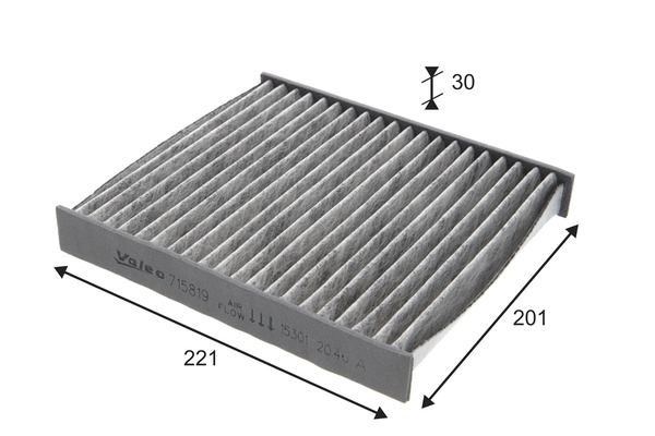 VALEO 715819 szűrő, utastér levegő NISSAN