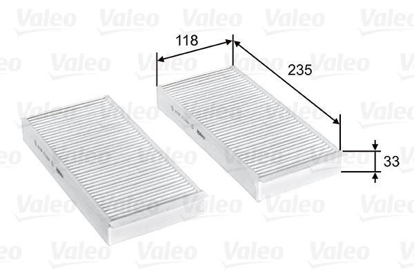 VALEO 715812 Filtro, Aria abitacolo