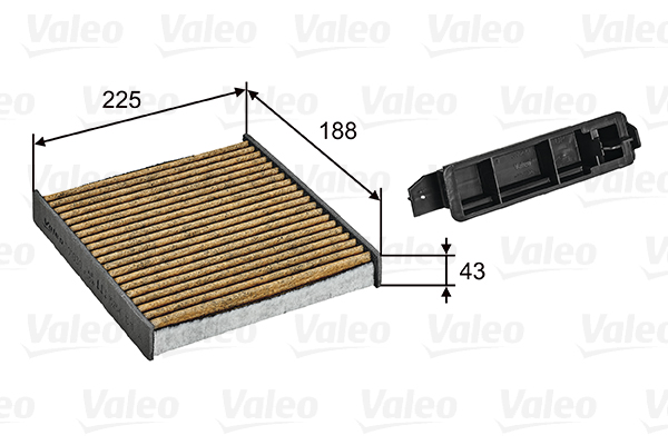 VALEO 701030 Filtro, Aria abitacolo