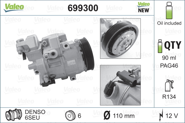 Compressor, air conditioning