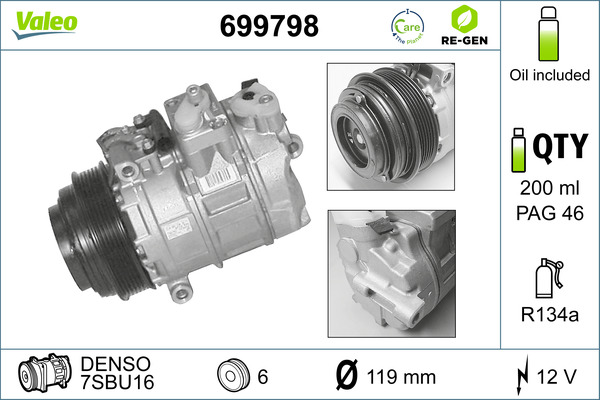 Compressor, air conditioning