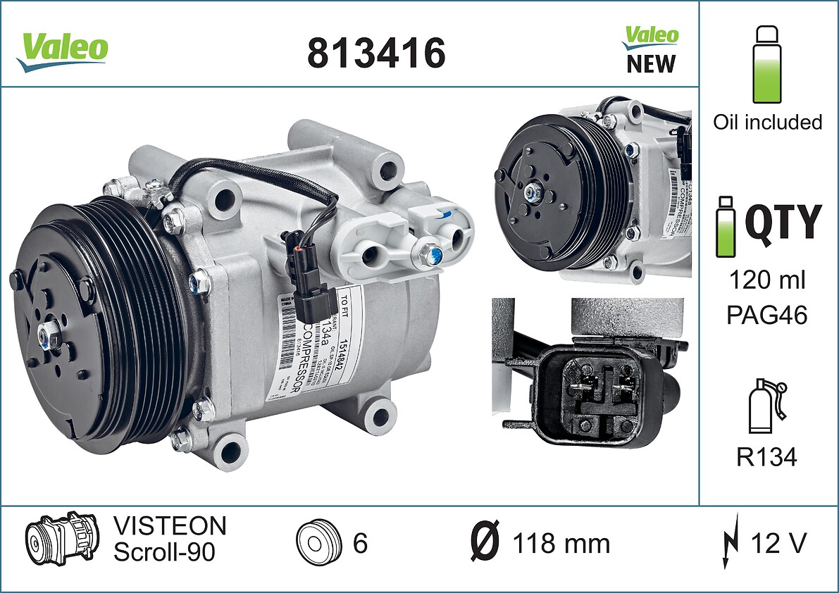 VALEO 813416 VALEO...
