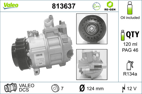VALEO 813637 VALEO RE-GEN...
