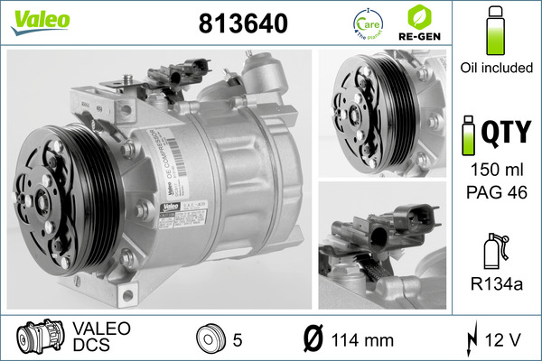 VALEO 813640 VALEO RE-GEN...