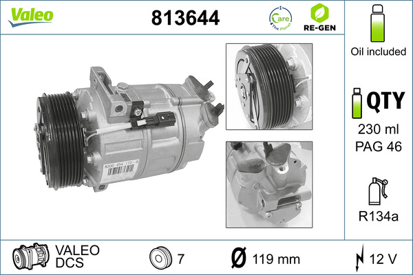 VALEO 813644 VALEO RE-GEN...