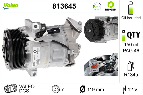 VALEO 813645 VALEO RE-GEN...