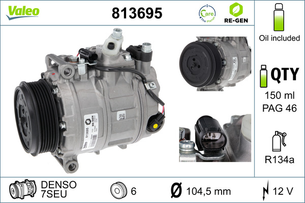 Compressor, air conditioning