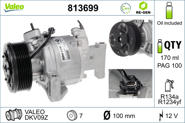 VALEO 813699 VALEO RE-GEN...