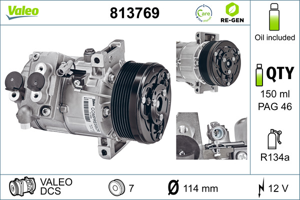 VALEO 813769 VALEO RE-GEN...
