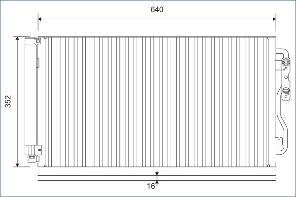 Condenser, air conditioning