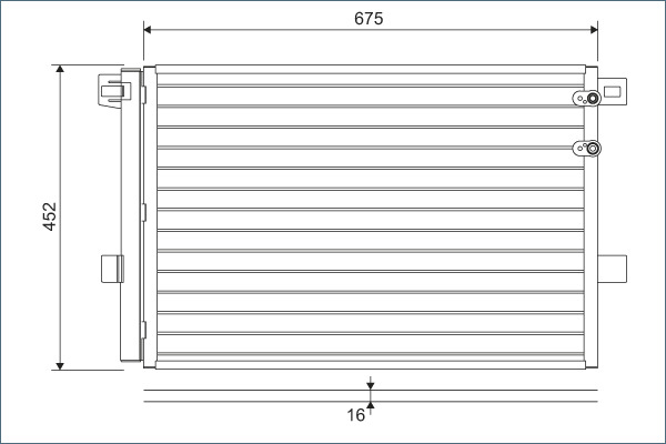 VALEO 814054 кондензатор,...