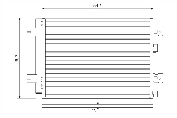 VALEO 814077 кондензатор,...