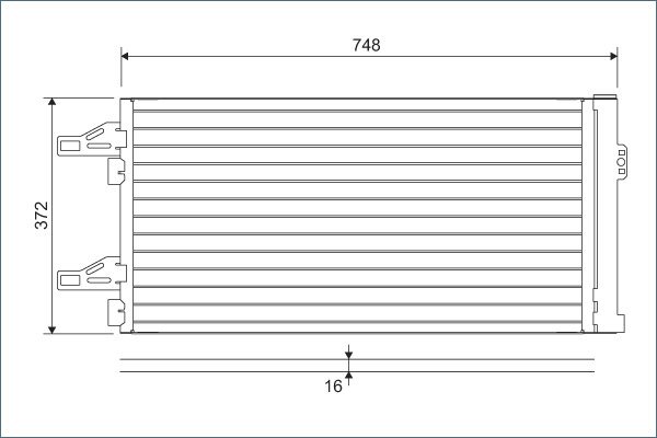 VALEO 814085 кондензатор,...