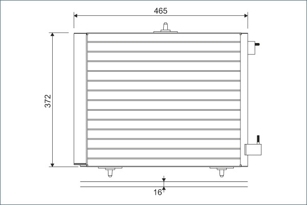 VALEO 814095 кондензатор,...