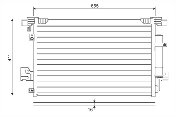 VALEO 814315 Condensator,...