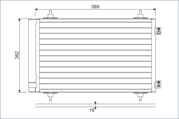 VALEO 814366 Condensator,...