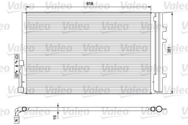 VALEO 814386 kondenzátor,...