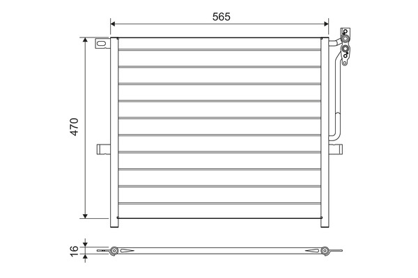 Condenser, air conditioning