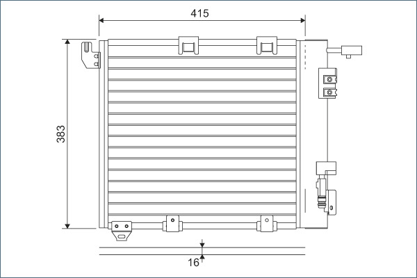 VALEO 817506 кондензатор,...