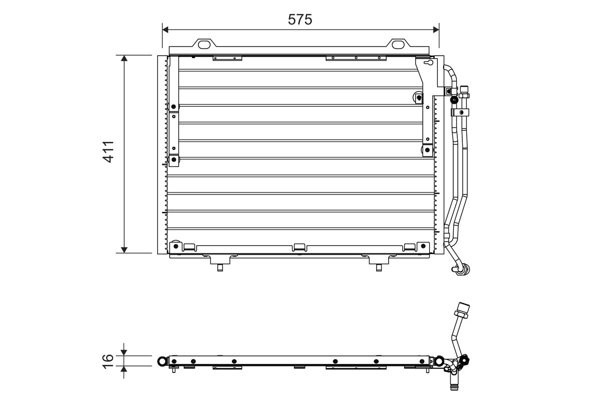Condenser, air conditioning