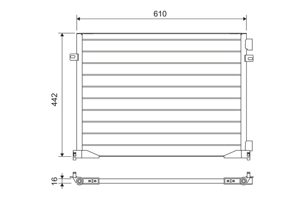 VALEO 817644 кондензатор,...