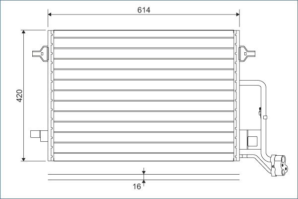 VALEO 817679 кондензатор,...