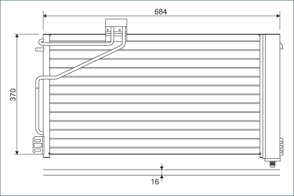 Condenser, air conditioning