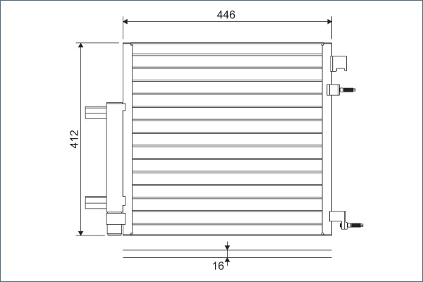 VALEO 822578 кондензатор,...