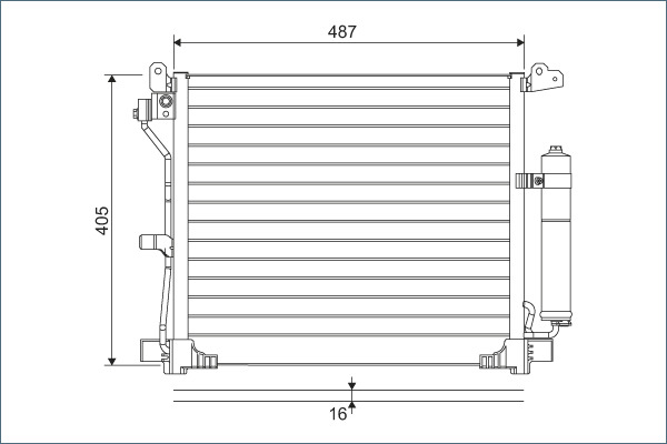 VALEO 822579 Condensator,...