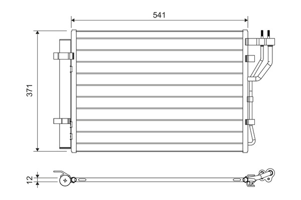 VALEO 822582 Condensator,...