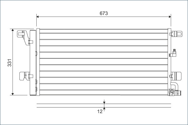 VALEO 822596 кондензатор,...