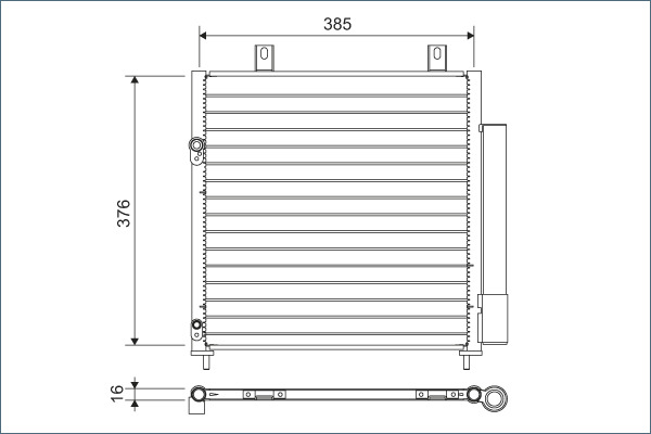 Condenser, air conditioning