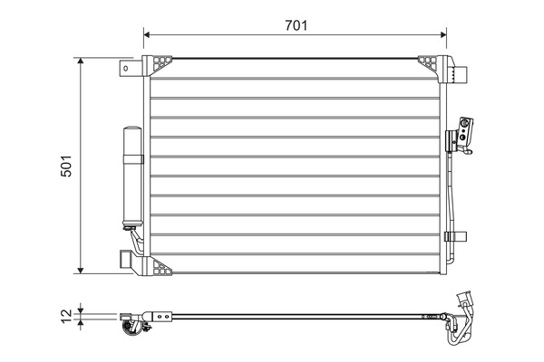 VALEO 822605 кондензатор,...