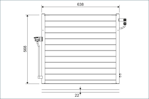 VALEO 822623 кондензатор,...