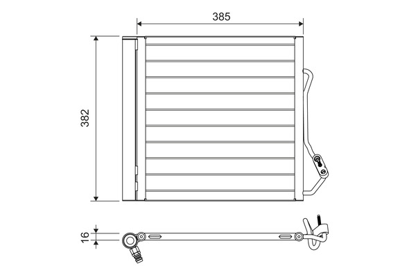 VALEO 822639 Condensator,...