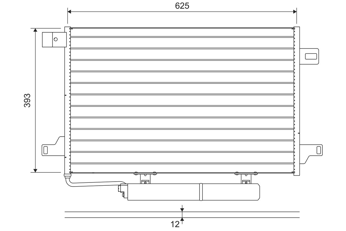 Condenser, air conditioning