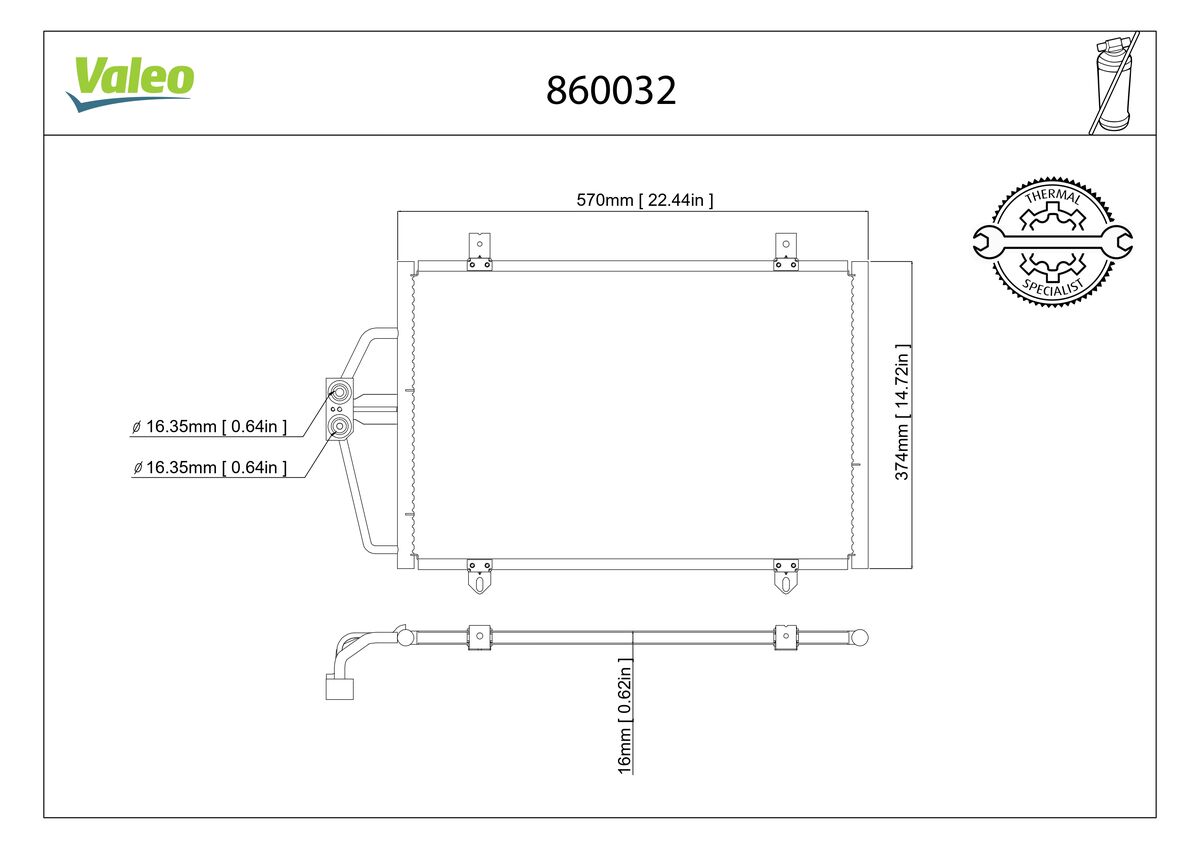 Condenser, air conditioning