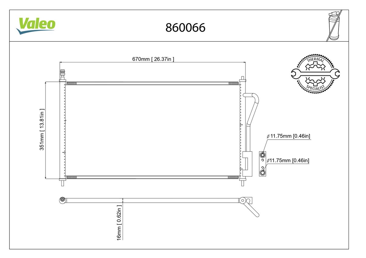 Condenser, air conditioning