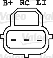 VALEO 437448 Alternatore