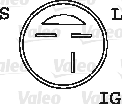 VALEO 437766 Alternatore