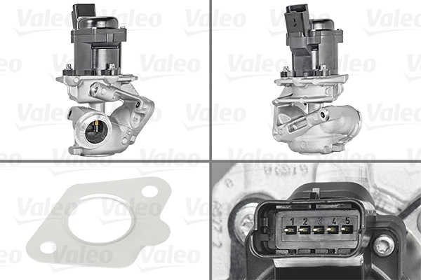 VALEO 700444 Valvola ricircolo gas scarico-EGR-Valvola ricircolo gas scarico-EGR-Ricambi Euro