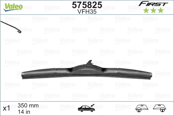 VALEO 575825 List stěrače